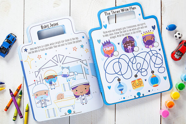 My Bible Backpack Activity Book (Ages 3+, Summer Reading)