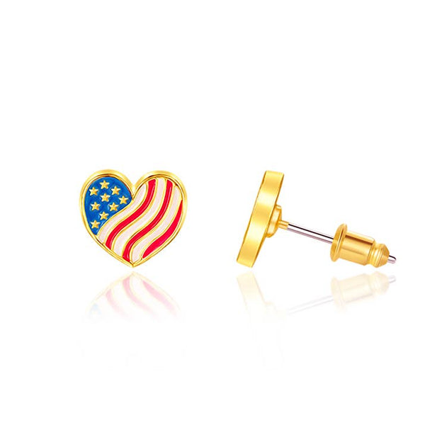 4th of JULY - Heart Cutie Stud Earrings
