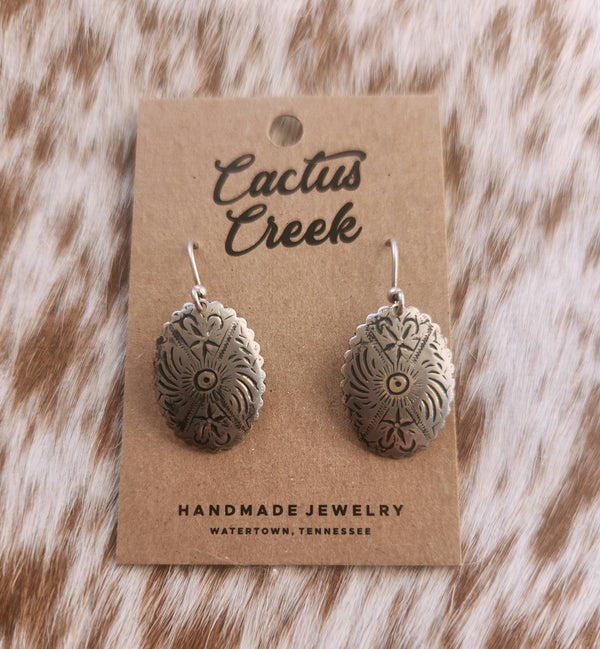 Petite Concho Earrings