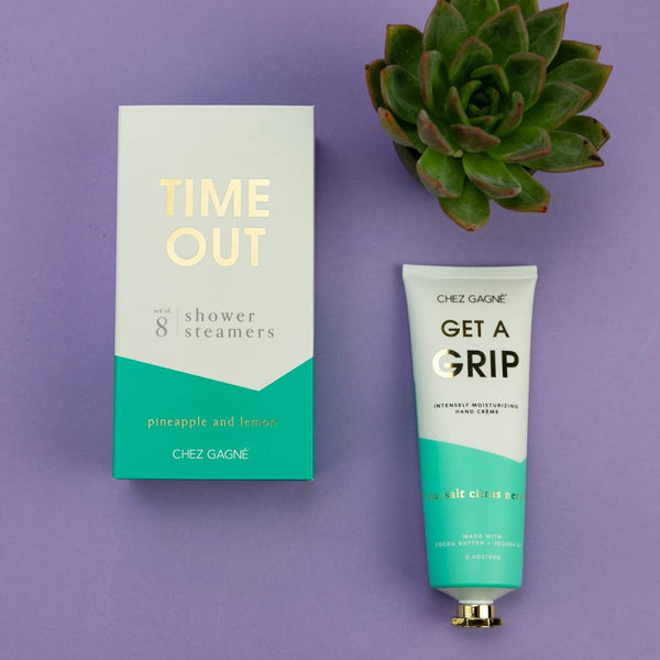 Time Out - Self-Care Shower Steamers Gift, Pineapple Lemon