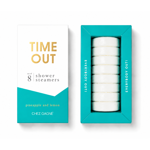 Time Out - Self-Care Shower Steamers Gift, Pineapple Lemon