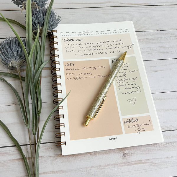 Bible study notebook | Bible journal | Christian notebook: Blue