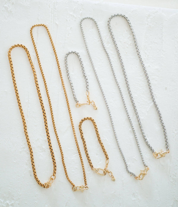 Walker Necklace: 16" 4mm chain