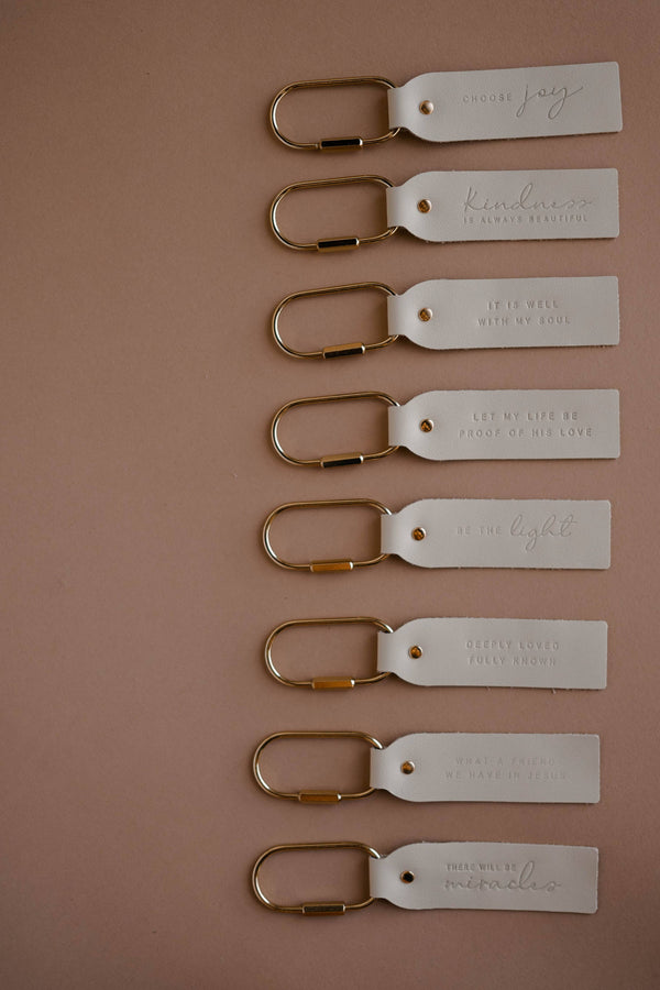 Choose Joy Blonde Key Fob | Christian Keychain