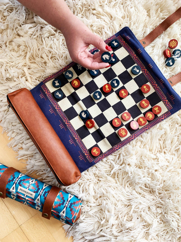 Pendleton Chess & Checkers Set