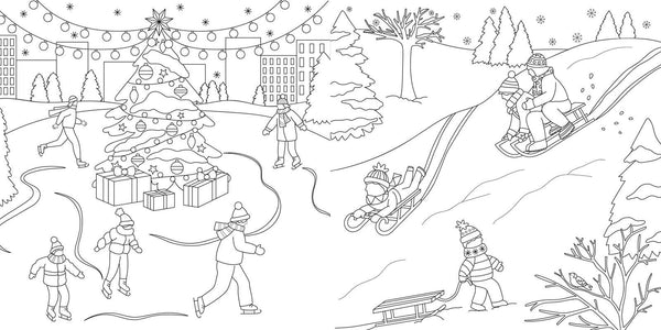 Christmas Coloring by IglooBooks: Paperback; 96 pages / English