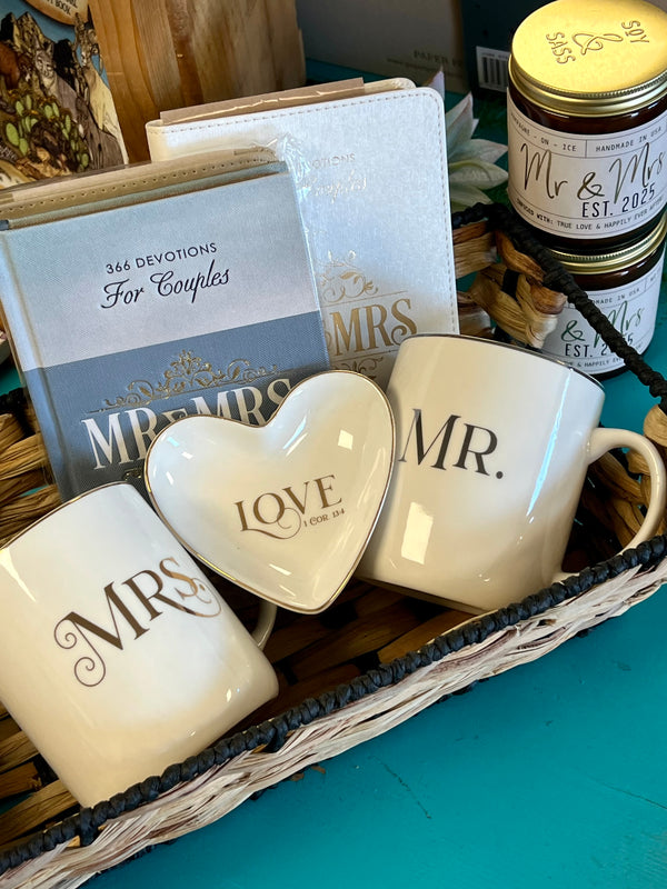 Wedding Gift - Devotional for Mr. & Mrs. Hardcover