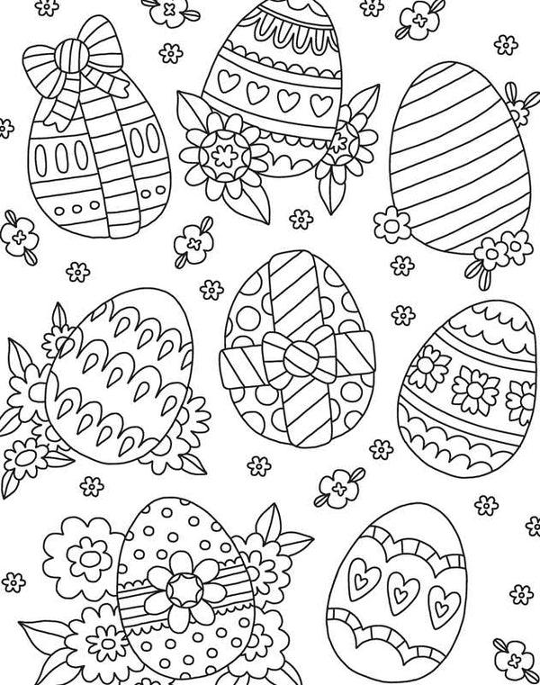 Easter Wonderland: Coloring Book: Paperback; 40 pages / English