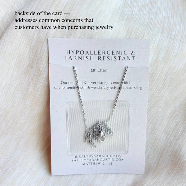 CRYSTAL CROSS NECKLACE | platinum | diamond cross necklace
