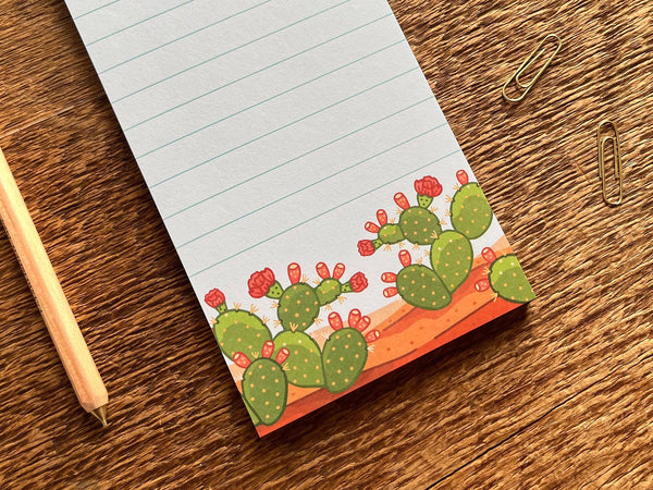 Prickly Pear Notepad