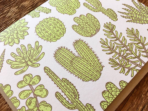 Cacti & Succulents Card: Single Card