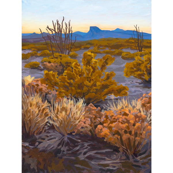 "Golden" Landscape Limited Edition Fine Art Print: 8"x10" (matted to 11"x14")