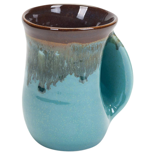 The Original Handwarmer Mug: Island Oasis / Right Hand