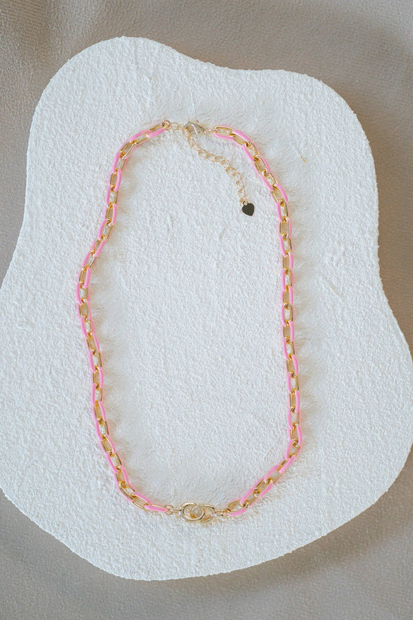 Etta Necklace: White