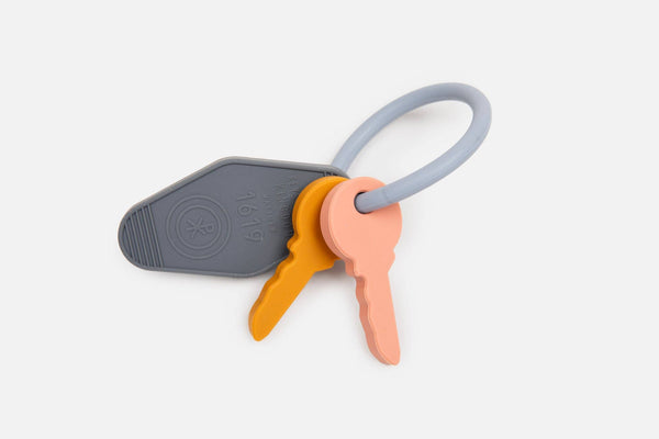 Keys to the Kingdom Silicone Teether | Catholic Baby - Keys to the Kingdom