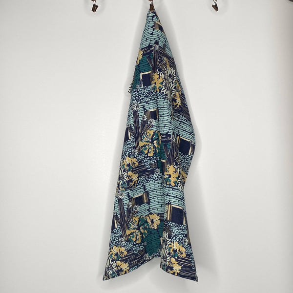 Tea Towel - Adobe in the Moonlight Southwest towel/napkin