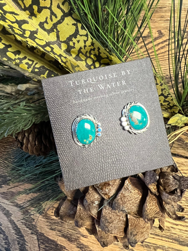 Turquoise Studs - Large