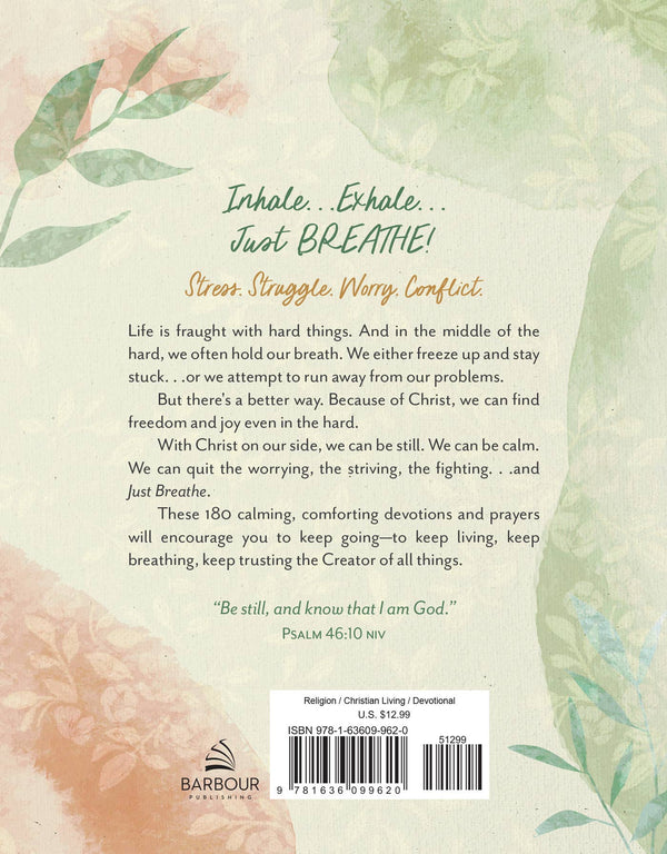 Christian Gift - Just Breathe Devotional