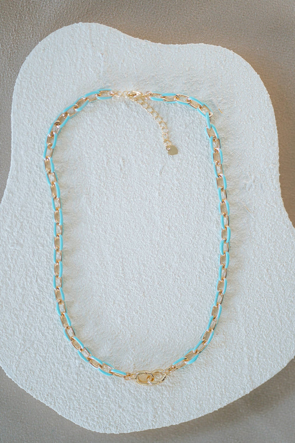 Etta Necklace: White