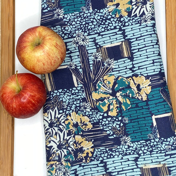 Tea Towel - Adobe in the Moonlight Southwest towel/napkin