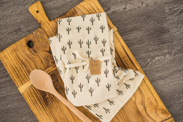 Tea Towel - Cotton Saguaro Eco-Friendly, Flour Sack