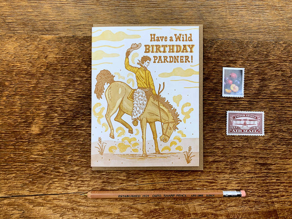 Birthday Pardner Card