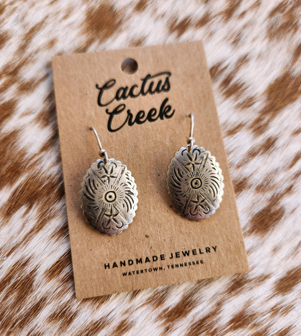 Petite Concho Earrings