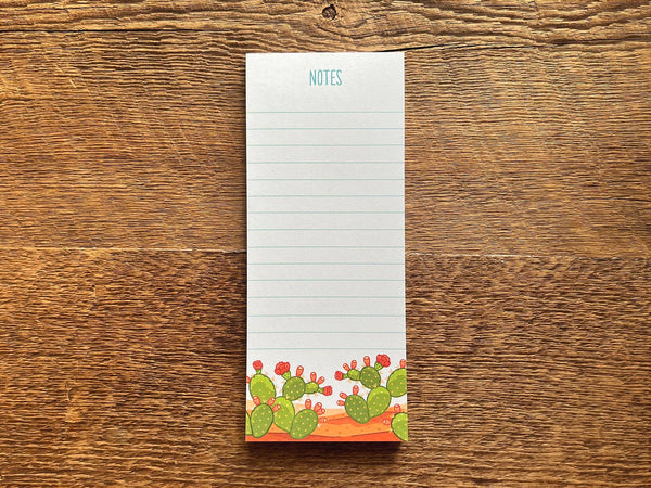 Prickly Pear Notepad