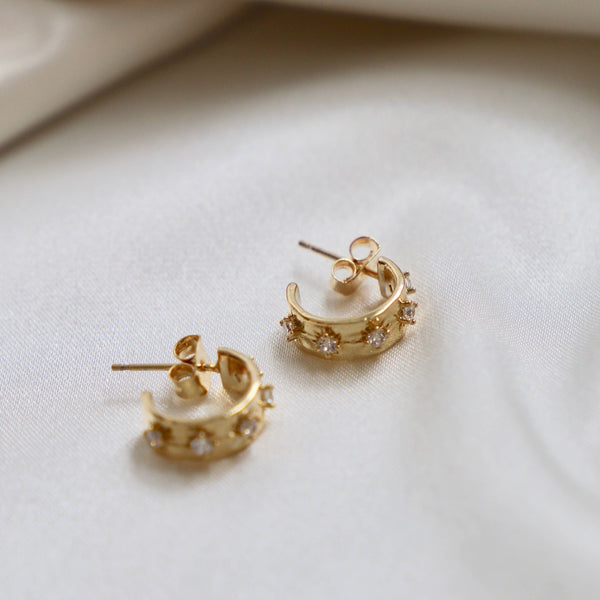 STAR CZ HOOPS