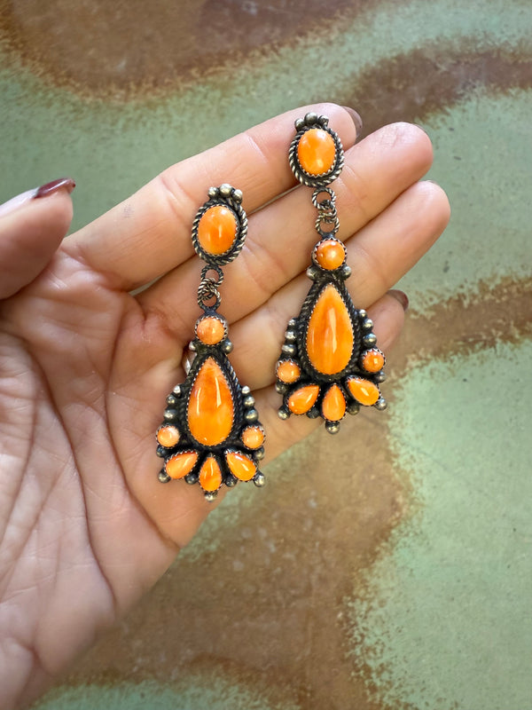 Spiney Oyster Dangles