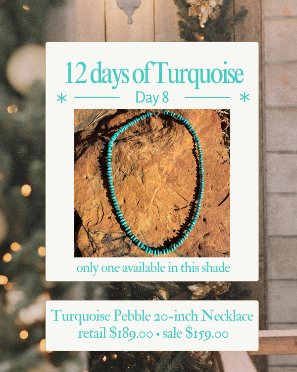 Turquoise Pebble 20-inch Necklace