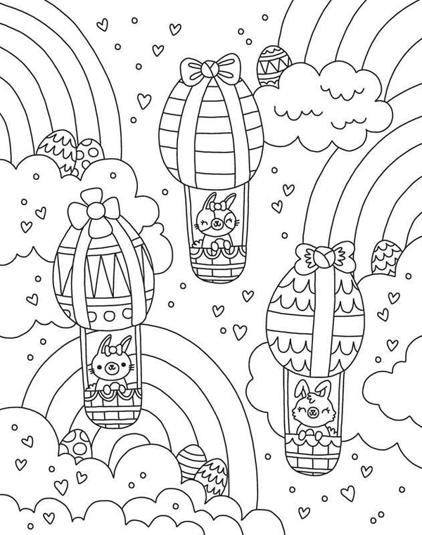 Easter Wonderland: Coloring Book: Paperback; 40 pages / English