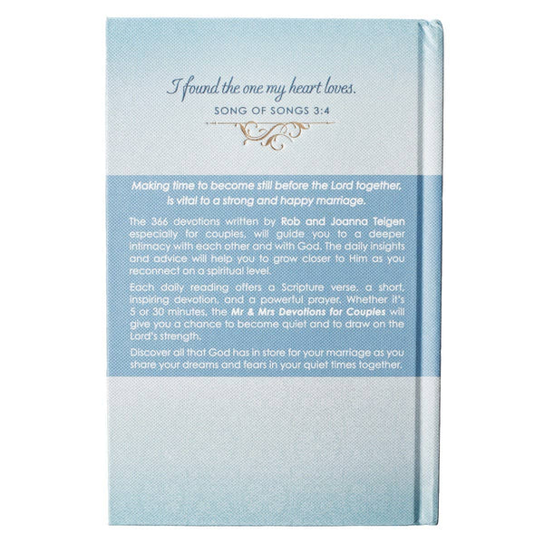 Wedding Gift - Devotional for Mr. & Mrs. Hardcover