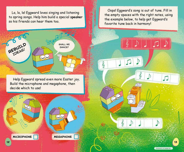 LEGO Books: Easter Build and Play Box by AMEET Publishing: Kit - Paperback; 48 pages / English