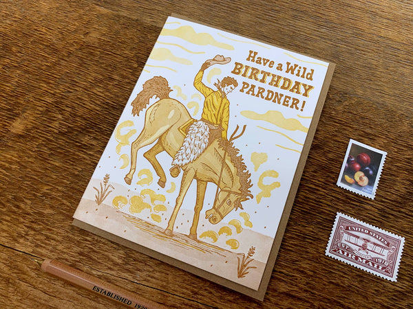 Birthday Pardner Card