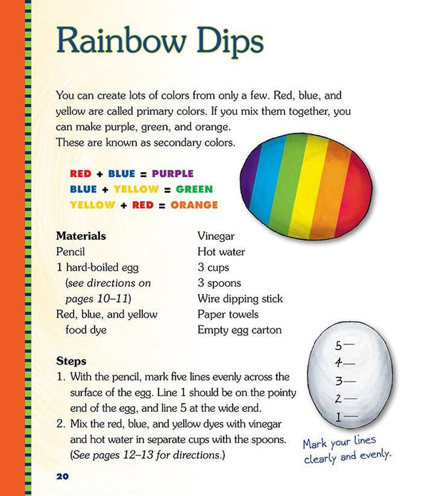 Children’s Craft Book - Decorating Eggs