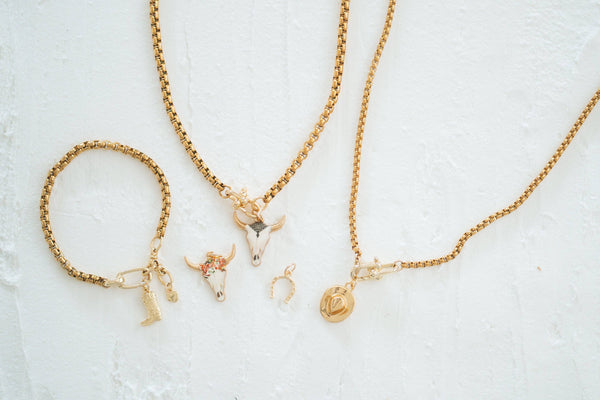 Walker Necklace: 16" 4mm chain