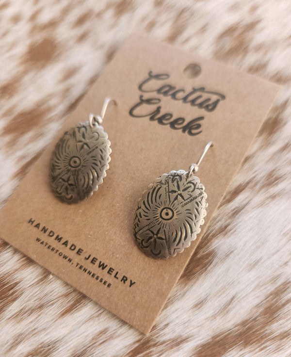 Petite Concho Earrings
