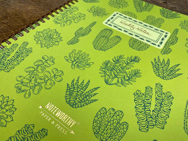 Cactus Weekly Fill-In Planner