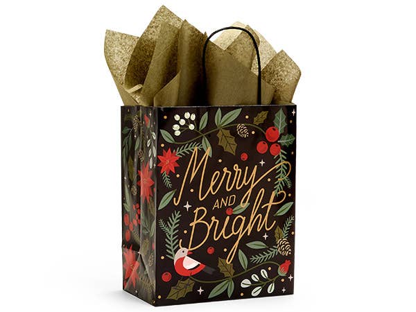 Holiday Christmas Gift Bag - Large / Size: 16x6x12"