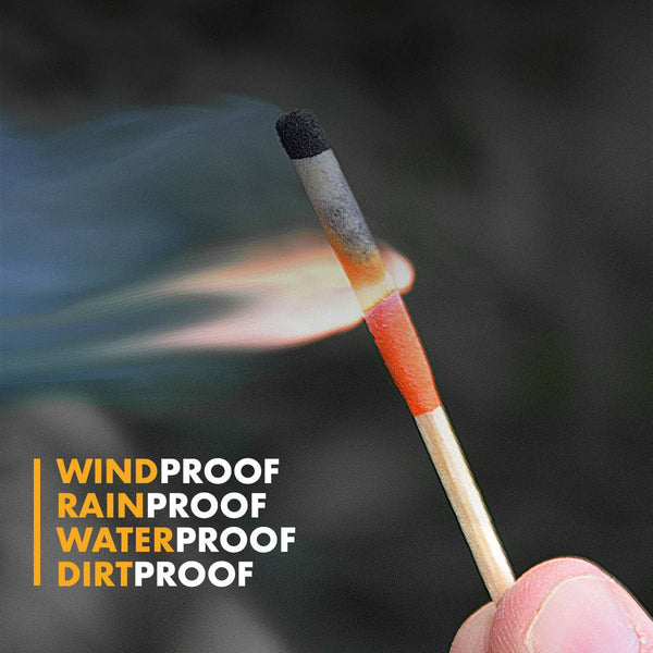 Stormproof Match Kit: Dark Green