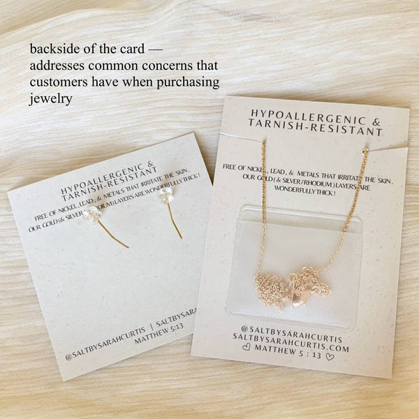 SALT - CRYSTAL CROSS NECKLACE | gold | diamond cross necklace
