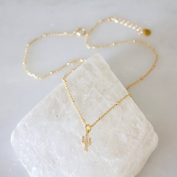 Mini Cactus Necklace
