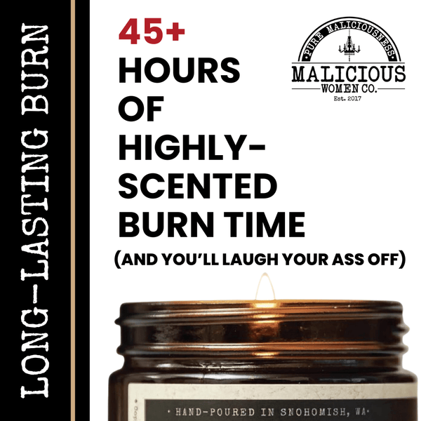 We Are Sisters 9oz Family Candle Malicious Women Co: Cabernet All Day