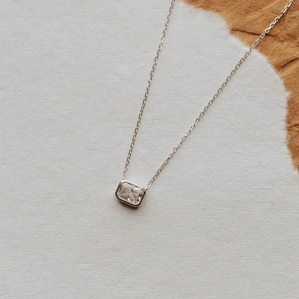 Blair Diamond Necklace: Gold