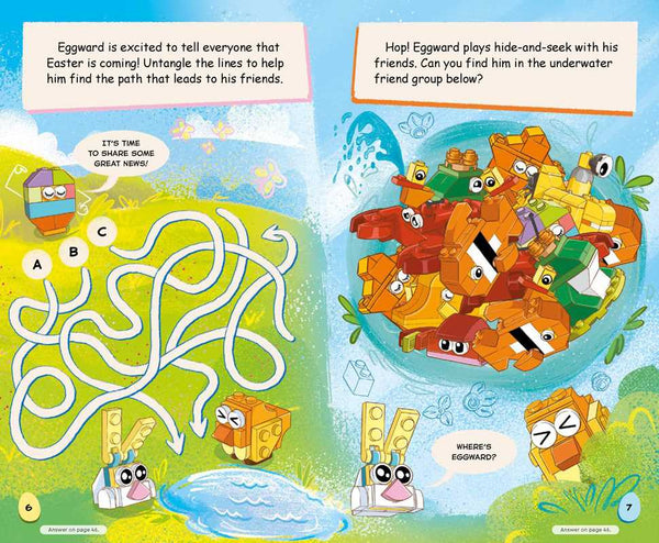 LEGO Books: Easter Build and Play Box by AMEET Publishing: Kit - Paperback; 48 pages / English