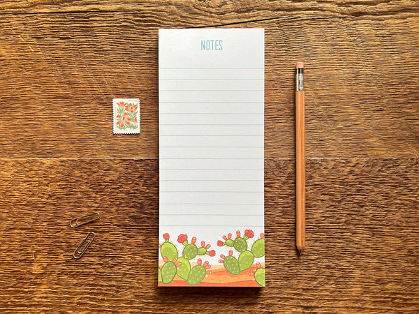 Prickly Pear Notepad