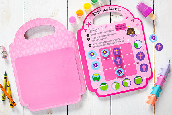 My Pretty Pink Bible Activity Book (Ages 3+, Summer Reading)