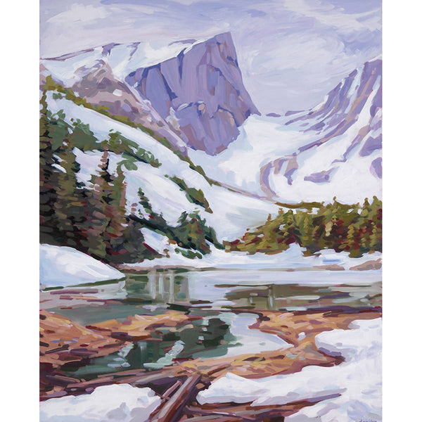 Rocky Mountain Limited Edition Art Print: 8"x10" (matted to 11"x14")
