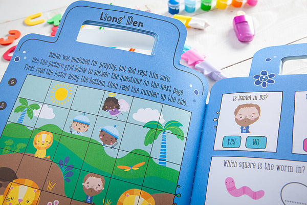 My Bible Backpack Activity Book (Ages 3+, Summer Reading)